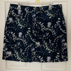 Skort Navy Pattern Size 14